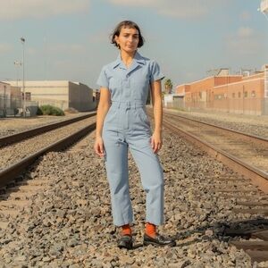 Big Bud Press Sky Blue Jumpsuit